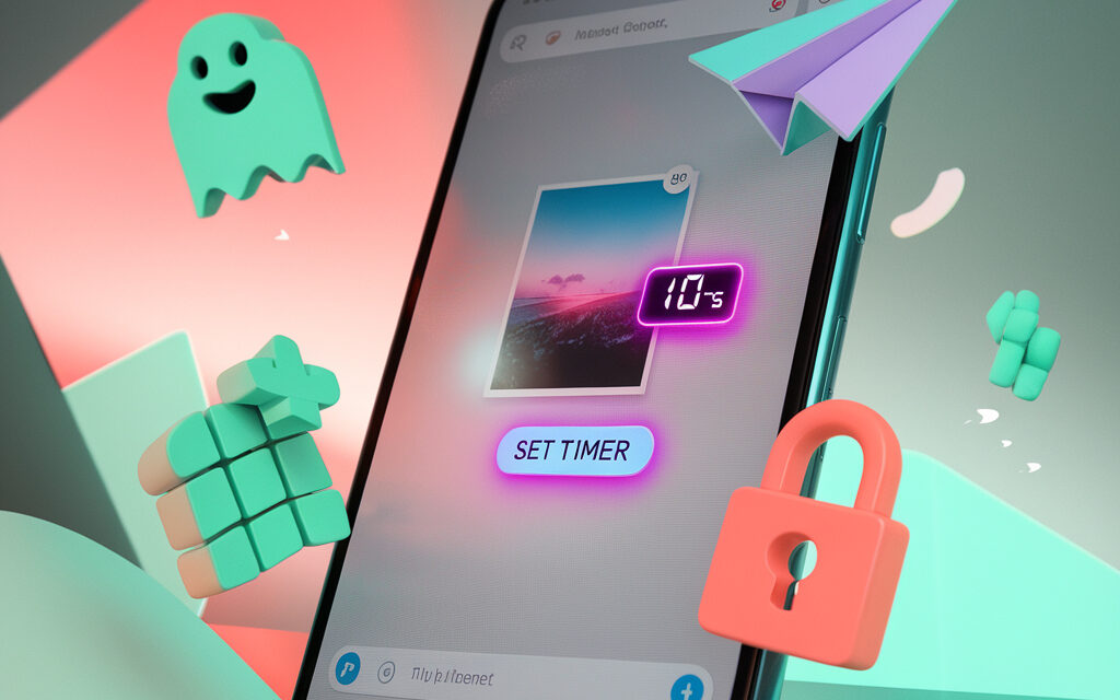 Как отправить исчезающее фото в Телеграм