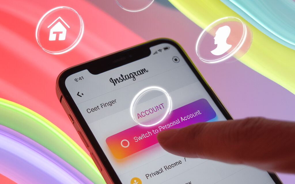 Как переключить Инстаграм на личный аккаунт