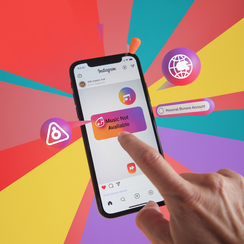 Почему недоступна музыка в Инстаграм?