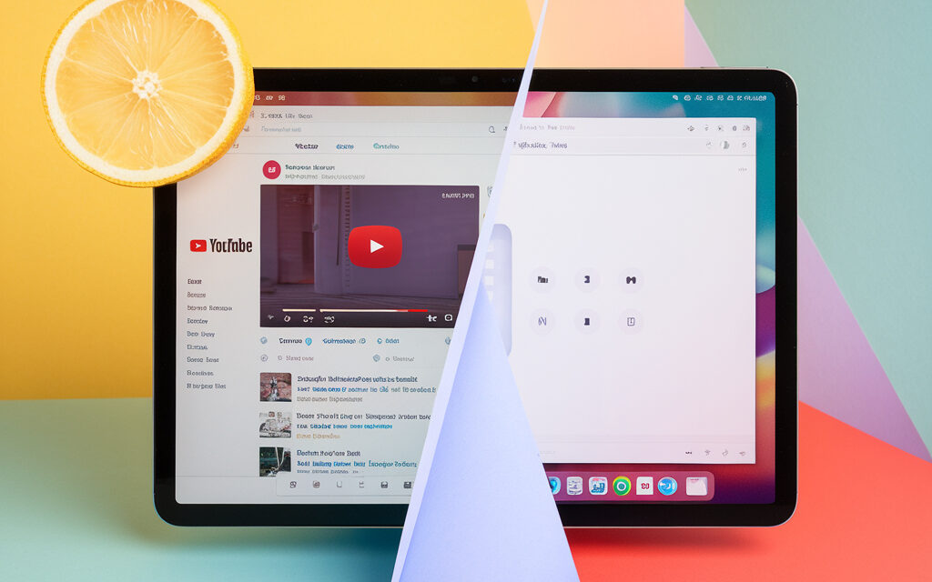 Как да направите Ютуб на половин екран