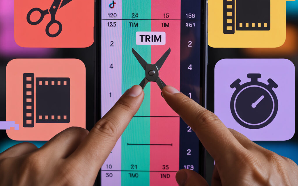 Як обрізати відео в Тік Ток