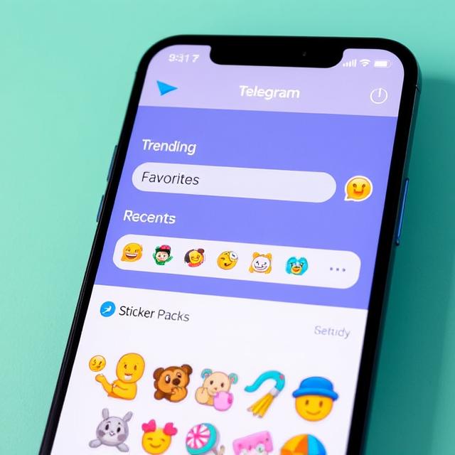 Как да изберете стикери в Телеграм