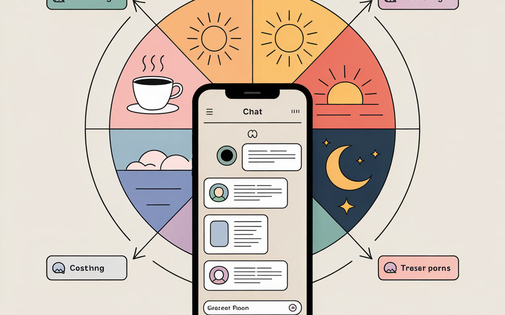 Cómo adaptar el contenido a las diferentes horas del día en Telegram