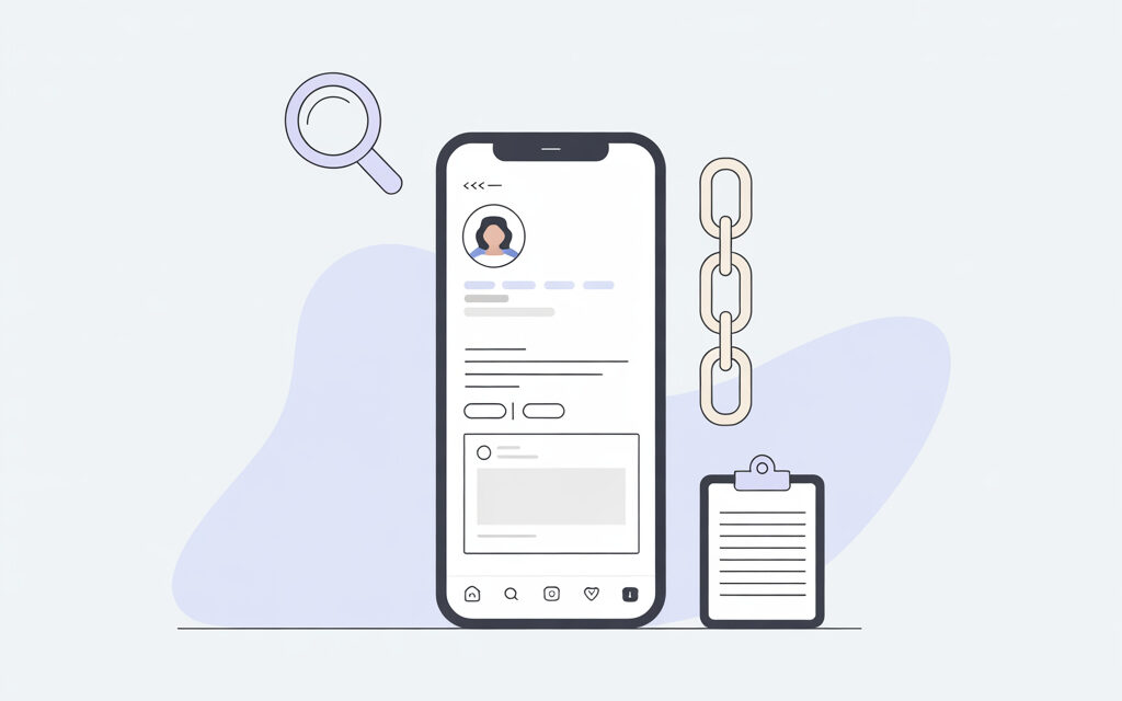 How to find your Instagram link