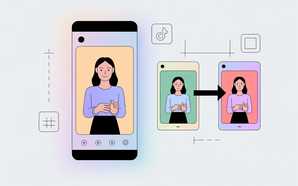 How to Work with the Vertical Format on TikTok