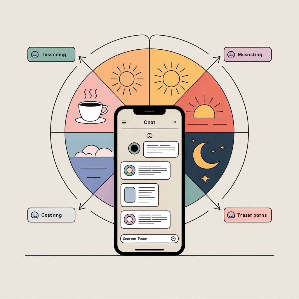 Как адаптировать контент под разное время суток телеграм