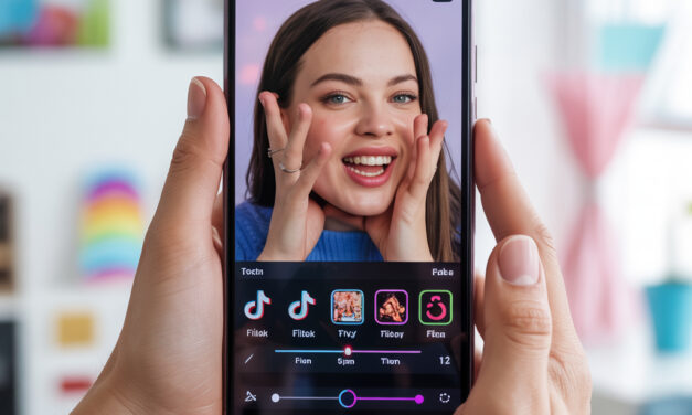 How to add text and effects before publishing on TikTok?
