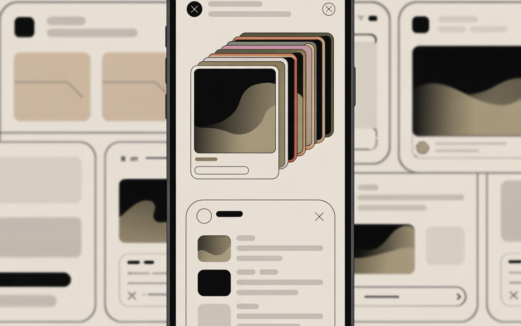 Where the trash and archive are located in Instagram