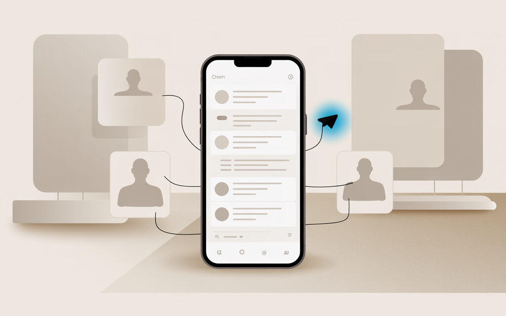 Can you see who visited a Telegram channel