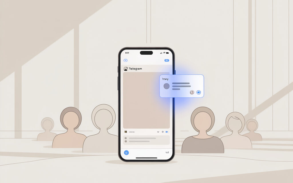Can you find out who viewed posts in a Telegram channel